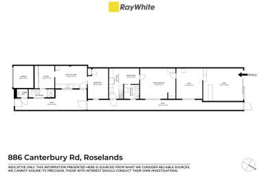 886 Canterbury Road Roselands NSW 2196 - Floor Plan 1
