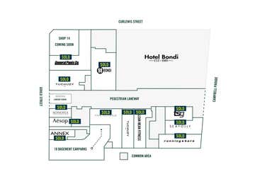 98 Bondi, Shop 15, 178 Campbell Parade Bondi Beach NSW 2026 - Floor Plan 1