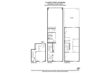 14 Harvey Street Richmond VIC 3121 - Floor Plan 1