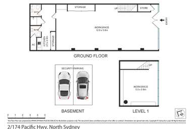 2/174 Pacific Highway North Sydney NSW 2060 - Floor Plan 1