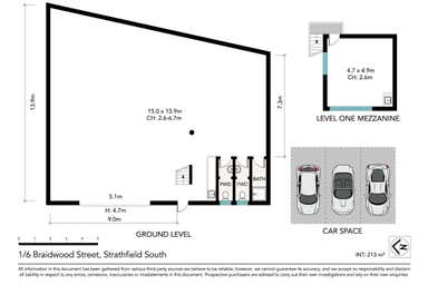 1/6-8 Braidwood Street Strathfield South NSW 2136 - Floor Plan 1