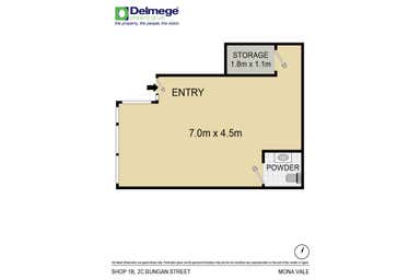 Shop 1B, 2C Bungan Street Mona Vale NSW 2103 - Floor Plan 1