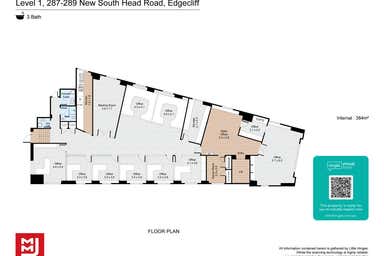 Level 1, 287-289 New South Head Road Edgecliff NSW 2027 - Floor Plan 1