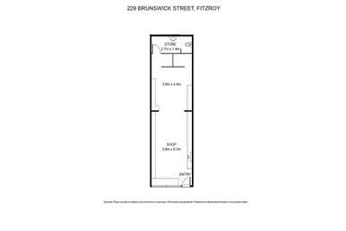 229 Brunswick Street Fitzroy VIC 3065 - Floor Plan 1