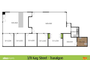 3/11 Kay Street Traralgon VIC 3844 - Floor Plan 1
