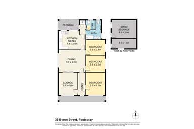 36 Byron Street Footscray VIC 3011 - Floor Plan 1