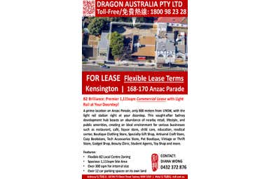 168-170 Anzac Parade Kensington NSW 2033 - Floor Plan 1