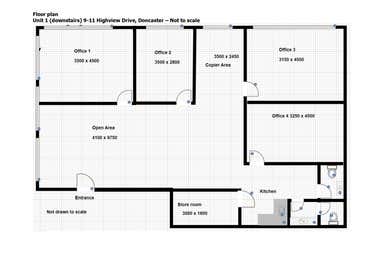 1/9-11 Highview Drive Doncaster VIC 3108 - Floor Plan 1