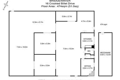 16 Crooked Billet Drive Bridgewater TAS 7030 - Floor Plan 1
