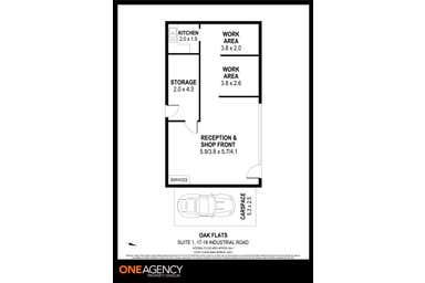 1/17-19 Industrial Road Oak Flats NSW 2529 - Floor Plan 1