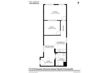 17/210 Queen Victoria Street North Fremantle WA 6159 - Floor Plan 1