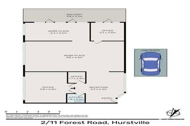 2/11 Forest Road Hurstville NSW 2220 - Floor Plan 1