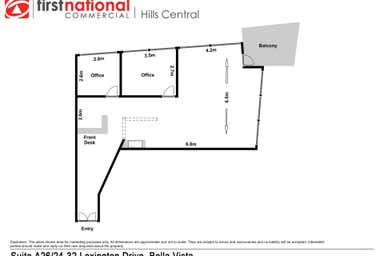A26/24-32 Lexington Drive Bella Vista NSW 2153 - Floor Plan 1