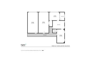 Rooms 81-85, Level 8, 118 King William Steet Adelaide SA 5000 - Floor Plan 1