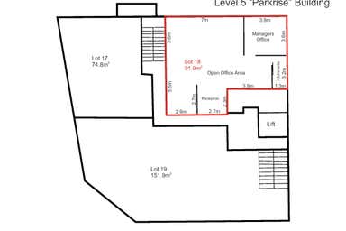 Level 5, 3 Alison Street Surfers Paradise QLD 4217 - Floor Plan 1