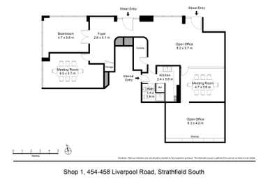 Shop 1, 454-458 Liverpool Road Strathfield South NSW 2136 - Floor Plan 1