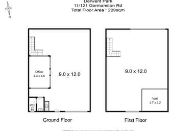 11/121 Gormanston Road Derwent Park TAS 7009 - Floor Plan 1