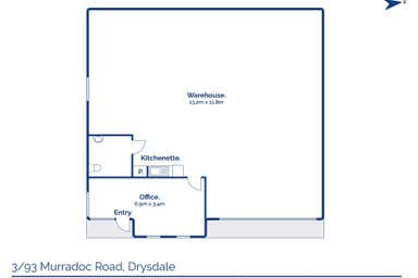 3/93 Murradoc Road Drysdale VIC 3222 - Floor Plan 1