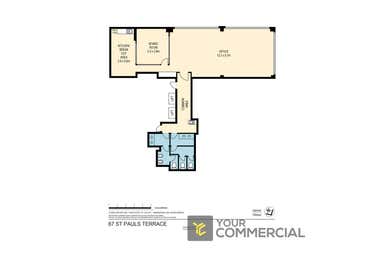 Level 1, 67 St Pauls Terrace Spring Hill QLD 4000 - Floor Plan 1