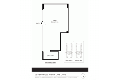 Shop 4, 9-13 Birdwood Avenue Lane Cove NSW 2066 - Floor Plan 1