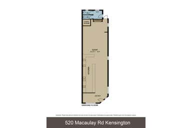 520 Macaulay Road Kensington VIC 3031 - Floor Plan 1