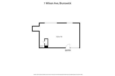 1 Wilson Avenue Brunswick VIC 3056 - Floor Plan 1