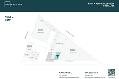 Shop 4, 757 Bourke Street Docklands VIC 3008 - Floor Plan 1
