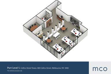 Collins Street Tower, Part Level 1, 480 Collins Street Melbourne VIC 3000 - Floor Plan 1