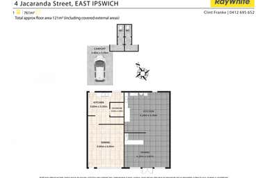 4 Jacaranda Street East Ipswich QLD 4305 - Floor Plan 1