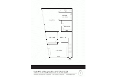 Suite 1, 65 Willoughby Road Crows Nest NSW 2065 - Floor Plan 1