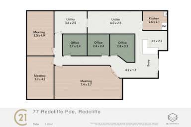 8/77 Redcliffe Parade Redcliffe QLD 4020 - Floor Plan 1