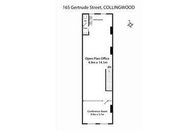 1stflr, 165 Gertrude Street Fitzroy VIC 3065 - Floor Plan 1