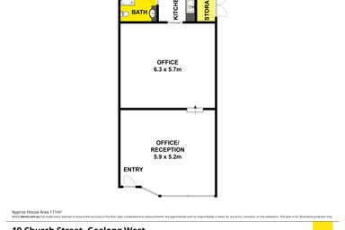 19 Church Street Geelong West VIC 3218 - Floor Plan 1