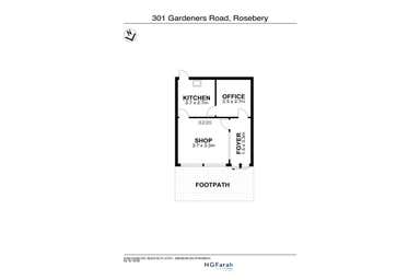 301 Gardeners Road Rosebery NSW 2018 - Floor Plan 1