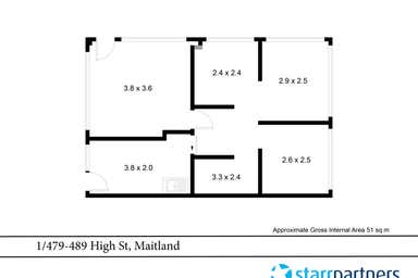 8/470 High Street Maitland NSW 2320 - Floor Plan 1