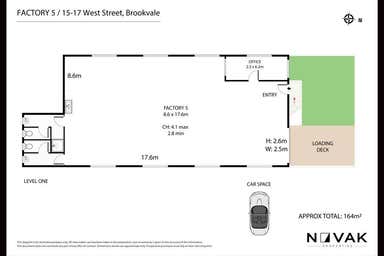Warehouse/15-17 West Street Brookvale NSW 2100 - Floor Plan 1