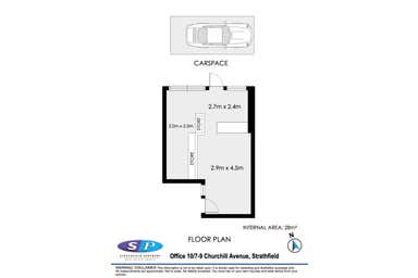 Office 10/7-9 Churchill Avenue Strathfield NSW 2135 - Floor Plan 1