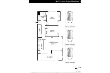 1A/460 Victoria Street Brunswick VIC 3056 - Floor Plan 1