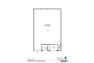 6 Waverley Avenue Edwardstown SA 5039 - Floor Plan 1