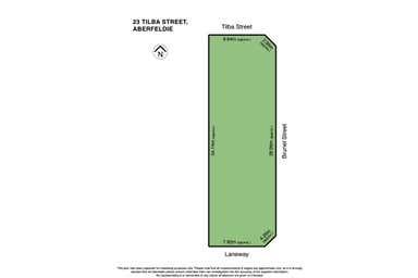 23 Tilba Street Aberfeldie VIC 3040 - Floor Plan 1