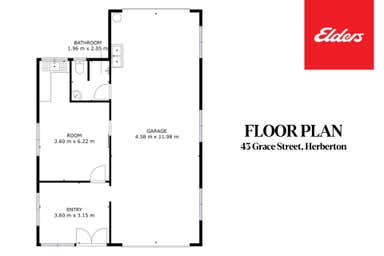 43 Grace Street Herberton QLD 4887 - Floor Plan 1
