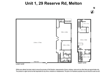 Factory 1, 29 Reserve Rd Melton VIC 3337 - Floor Plan 1