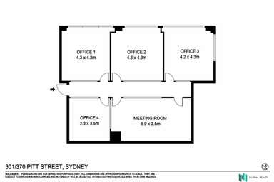 The Chambers, 301/370 Pitt Street Sydney NSW 2000 - Floor Plan 1