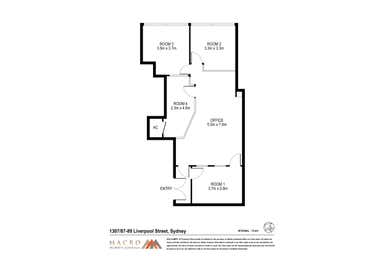 World Tower, 1307/87 Liverpool Street Sydney NSW 2000 - Floor Plan 1