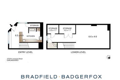 2/303A Liverpool Street Darlinghurst NSW 2010 - Floor Plan 1