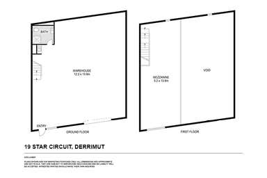 19 Star circuit Derrimut VIC 3026 - Floor Plan 1