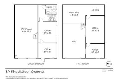 8/4 Flindell Street O'Connor WA 6163 - Floor Plan 1