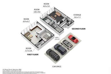 2/2 Stuart Street Balaclava VIC 3183 - Floor Plan 1