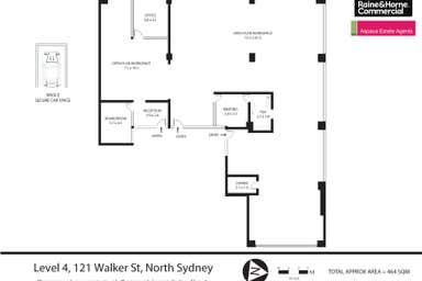 Level 4, 121 Walker Street North Sydney NSW 2060 - Floor Plan 1