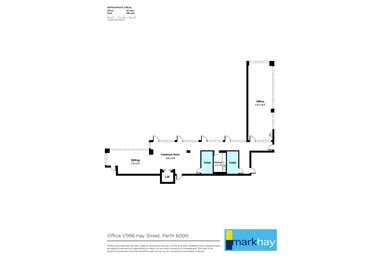 Office 1/996 Hay Street Perth WA 6000 - Floor Plan 1